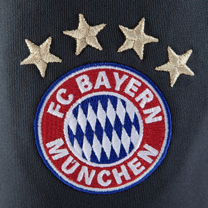 Pantalon Fotbal Bayern FC Gri Adulți