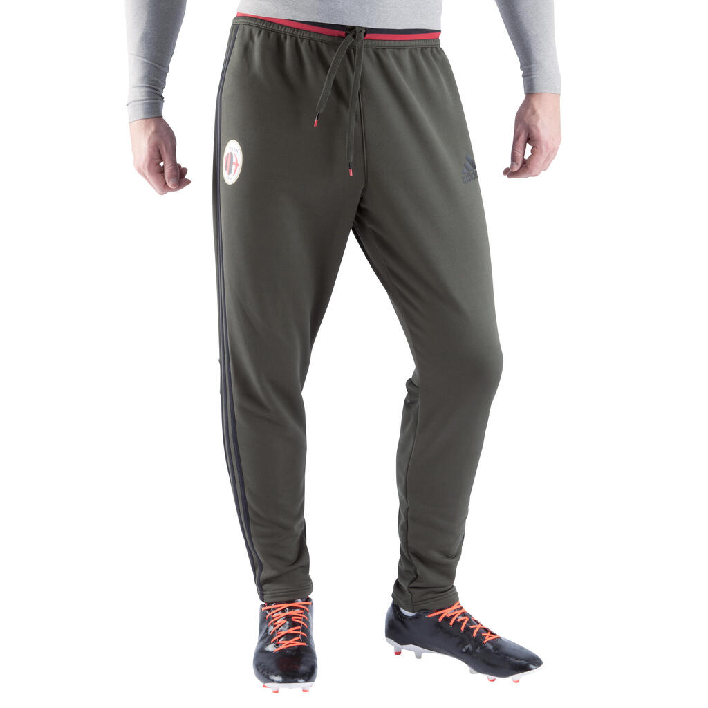 AC Milan Adult Football Training Sweatpants - Black