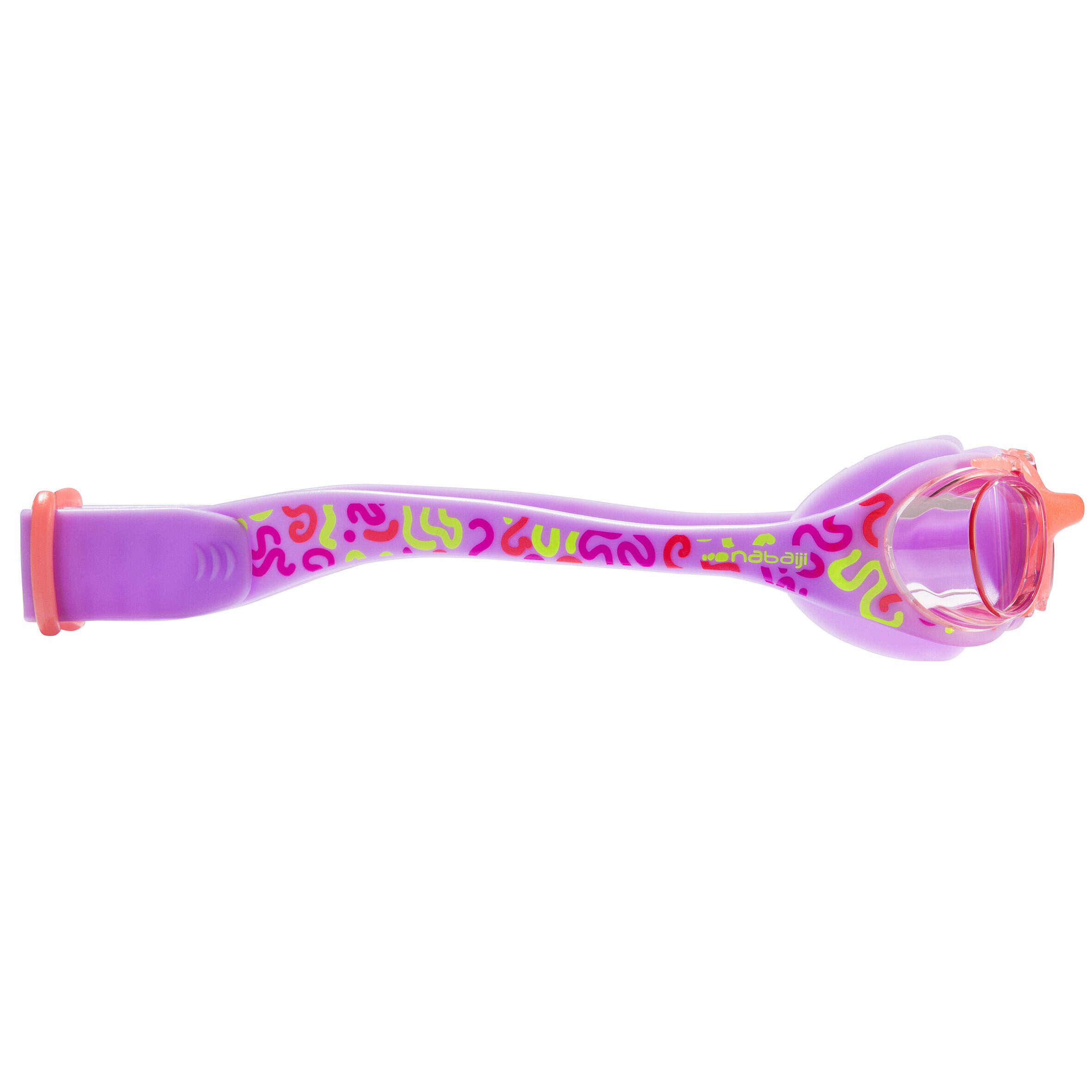 Lunettes de natation XBASE PRINT Taille S Memphis violet 4/17
