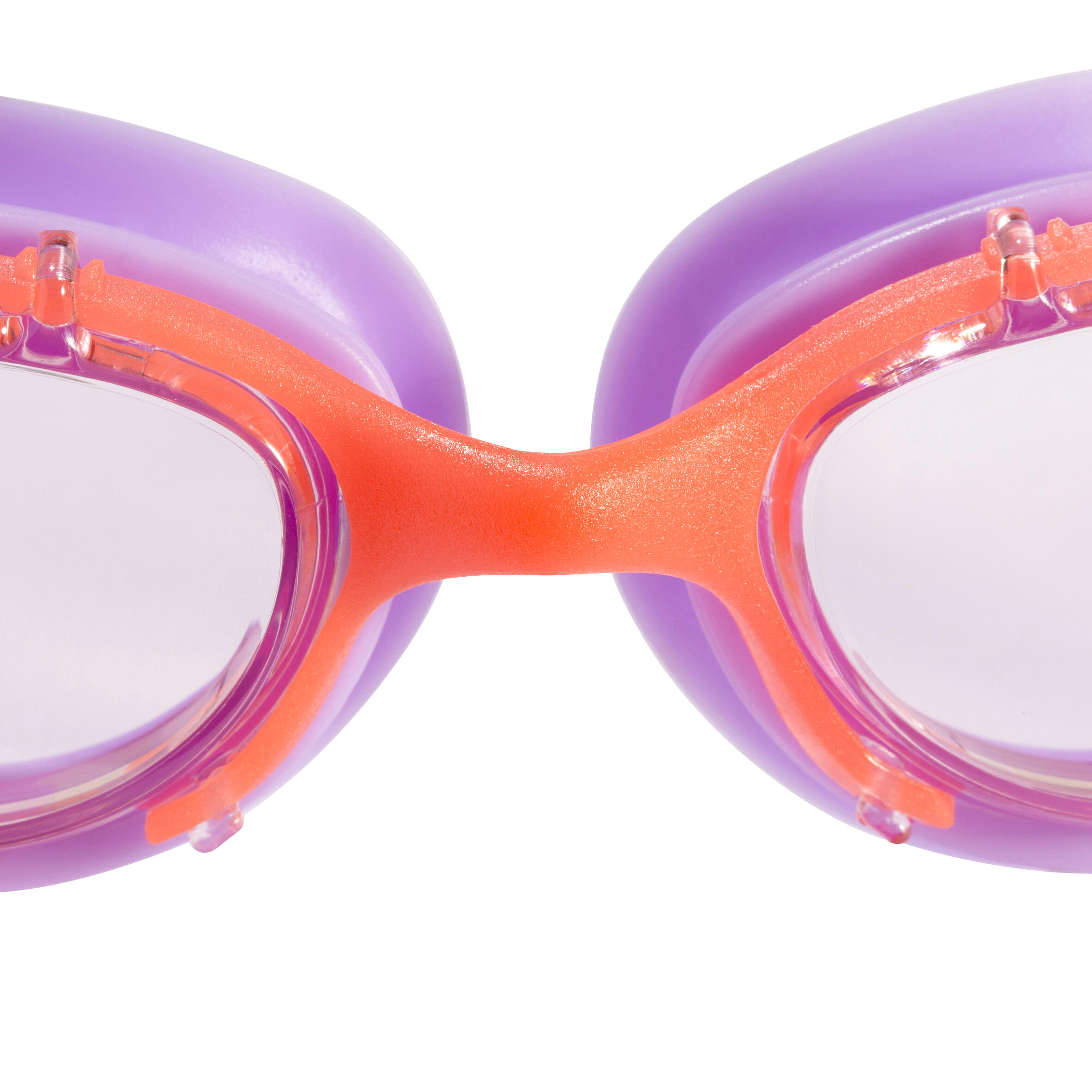 Lunettes de natation XBASE PRINT Taille S Memphis violet 7/17