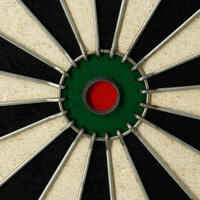 Steel Tip Dartboard Club 500