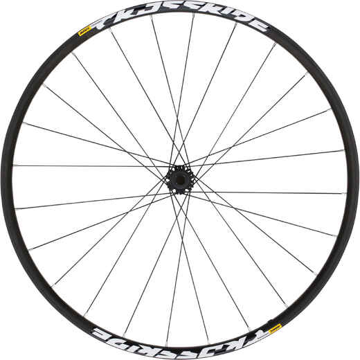 
      29" 15x100 / 9x100 kalnu velosipēdu priekšējais ritenis "Crossride FTS X"
  