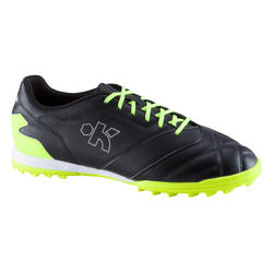 Chaussure de football adulte terrains durs Density 300 HG noire jaune