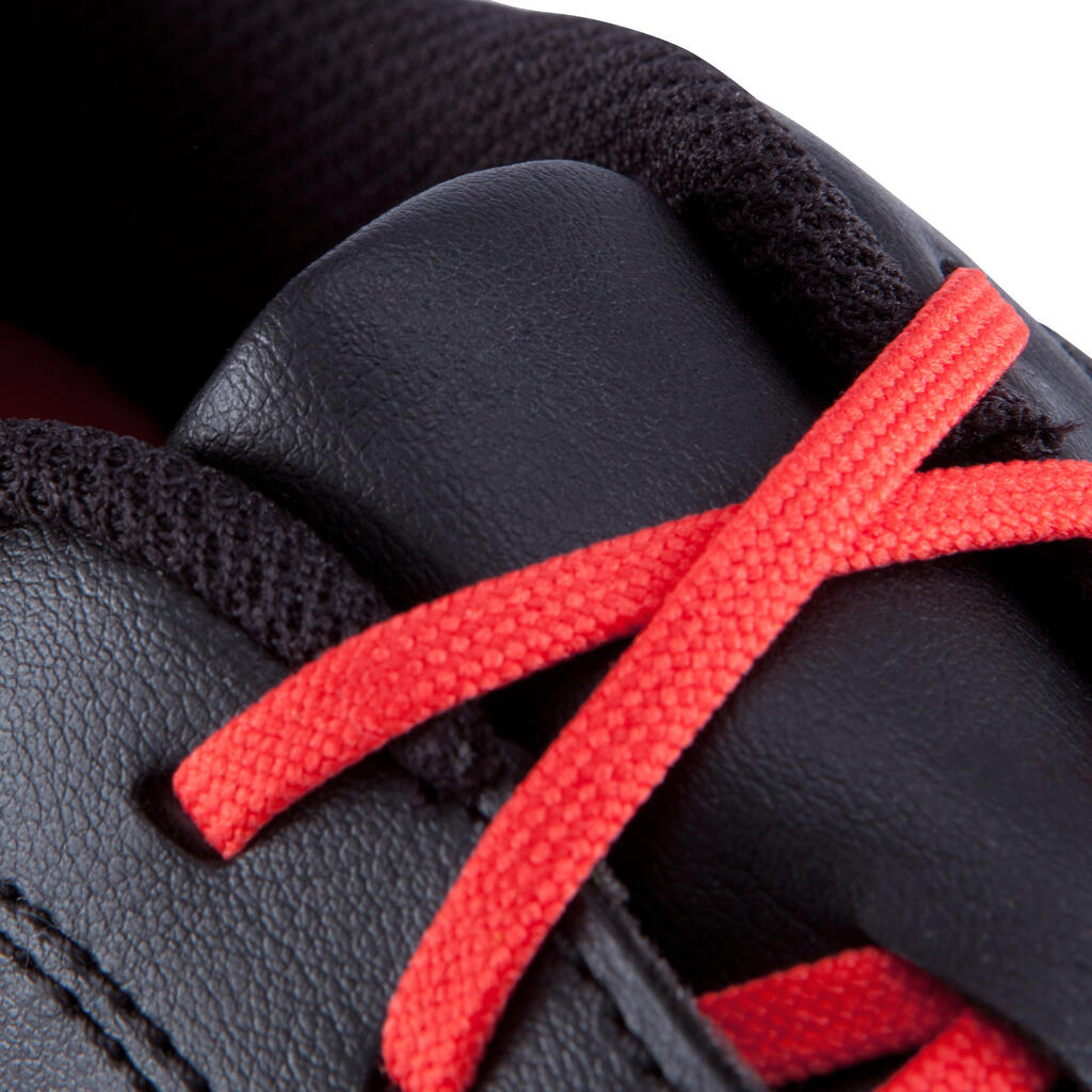 Rugbyschuhe Density 300 FG Erwachsene schwarz/rot/weiß