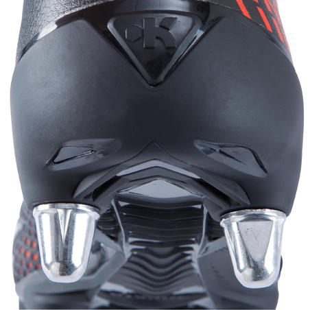 chaussures de rugby terrains gras 8 crampons Density R700 SG noir rouge