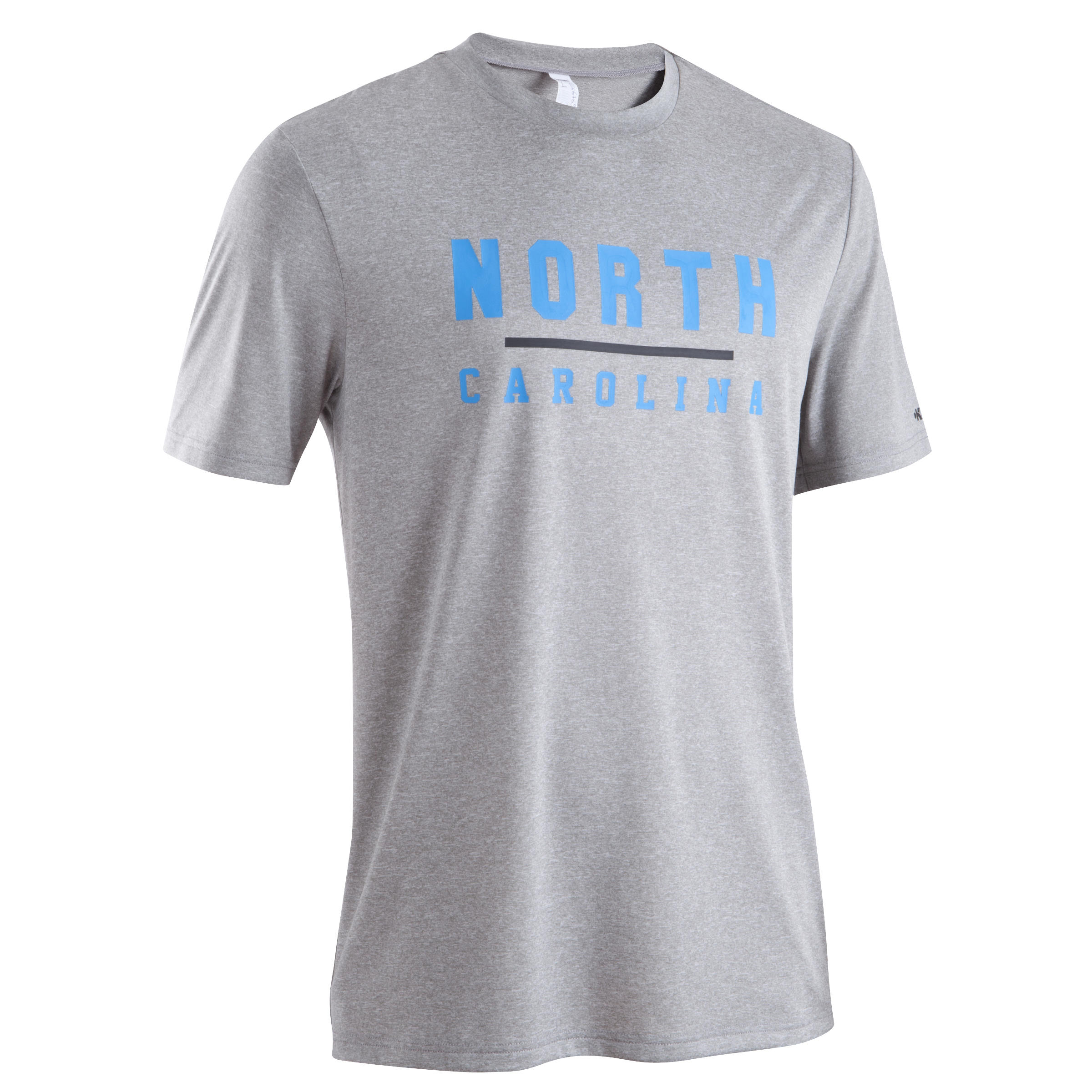 TARMAK Fast North Carolina Men's Basketball T-Shirt - Grey