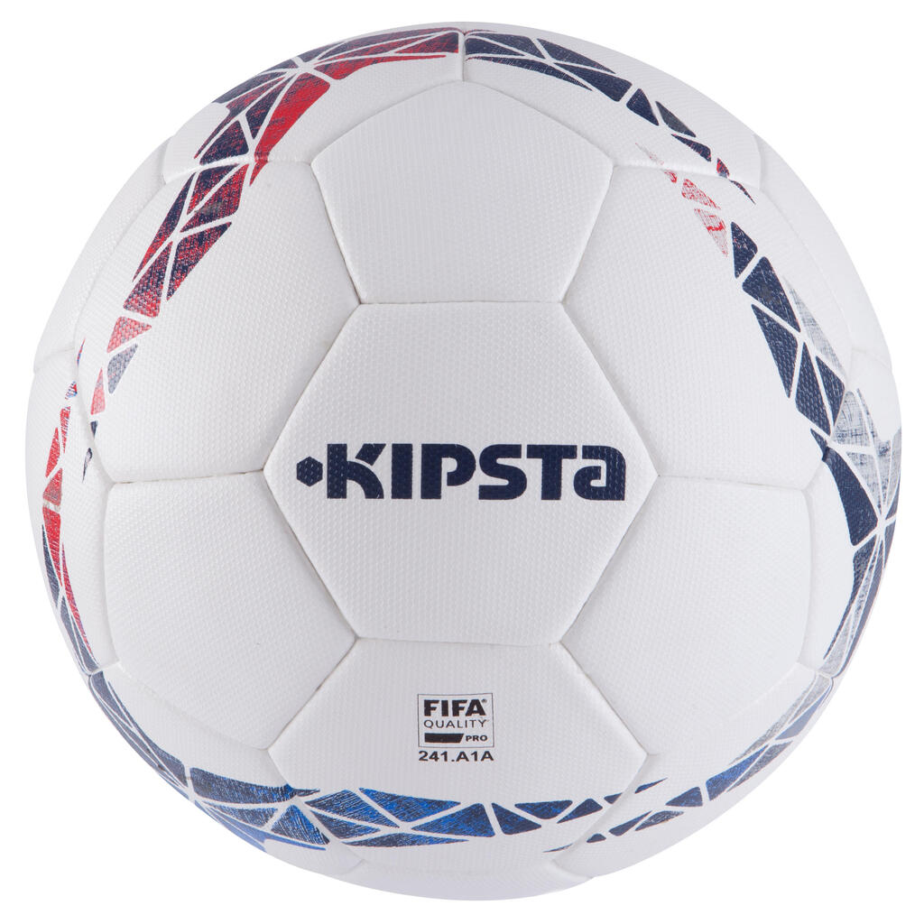 Fußball F900 FIFA Pro thermogeklebt Größe 5 weiß/blau/rot