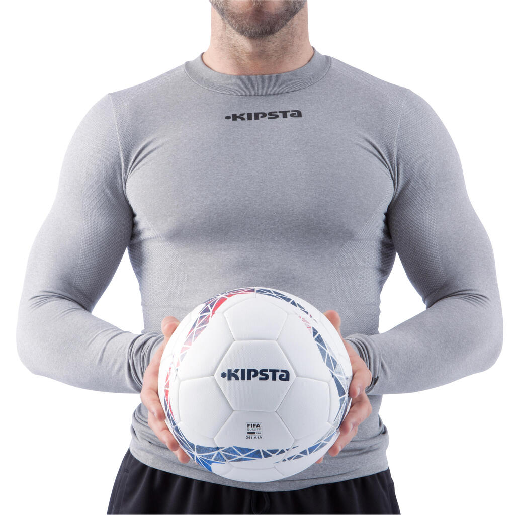 Fußball F900 FIFA Pro thermogeklebt Größe 5 weiß/blau/rot