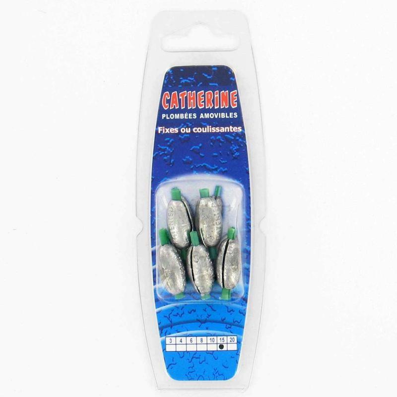 CATHERINE MULTIPURPOSE FISHING SINKERS CATHERINE BOMBEE X5