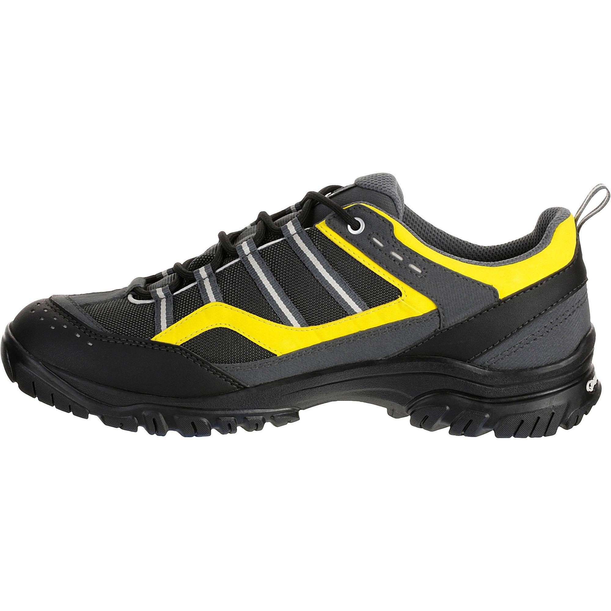 Arpenaz 100 Waterproof Men's hiking shoes - Yellow 3/15