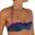 Haut de maillot de bain femme bandeau avec armatures LEA KENY lien cou amovible