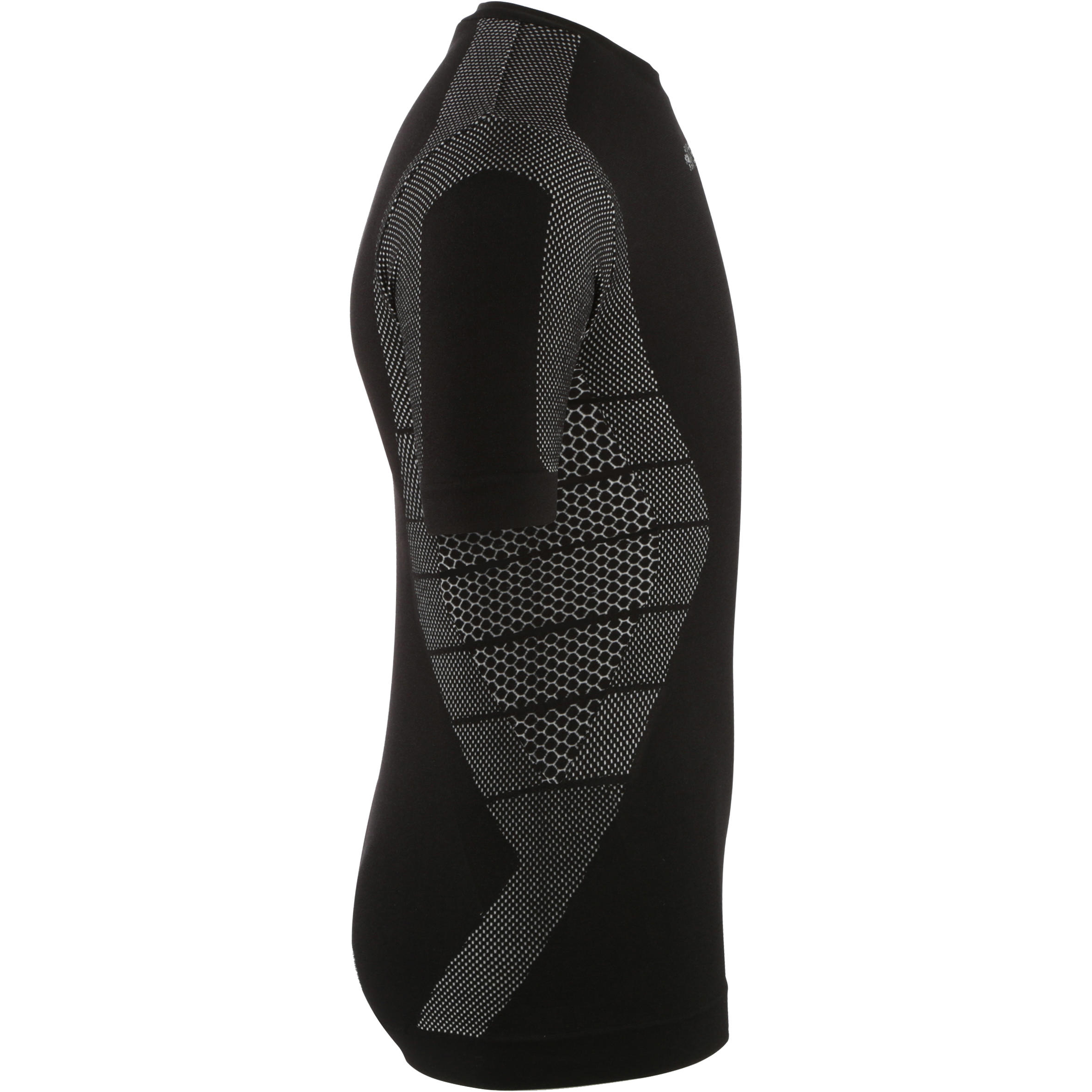 Keepdry 500 Kids Breathable Long Sleeve Base Layer - Black 3/9