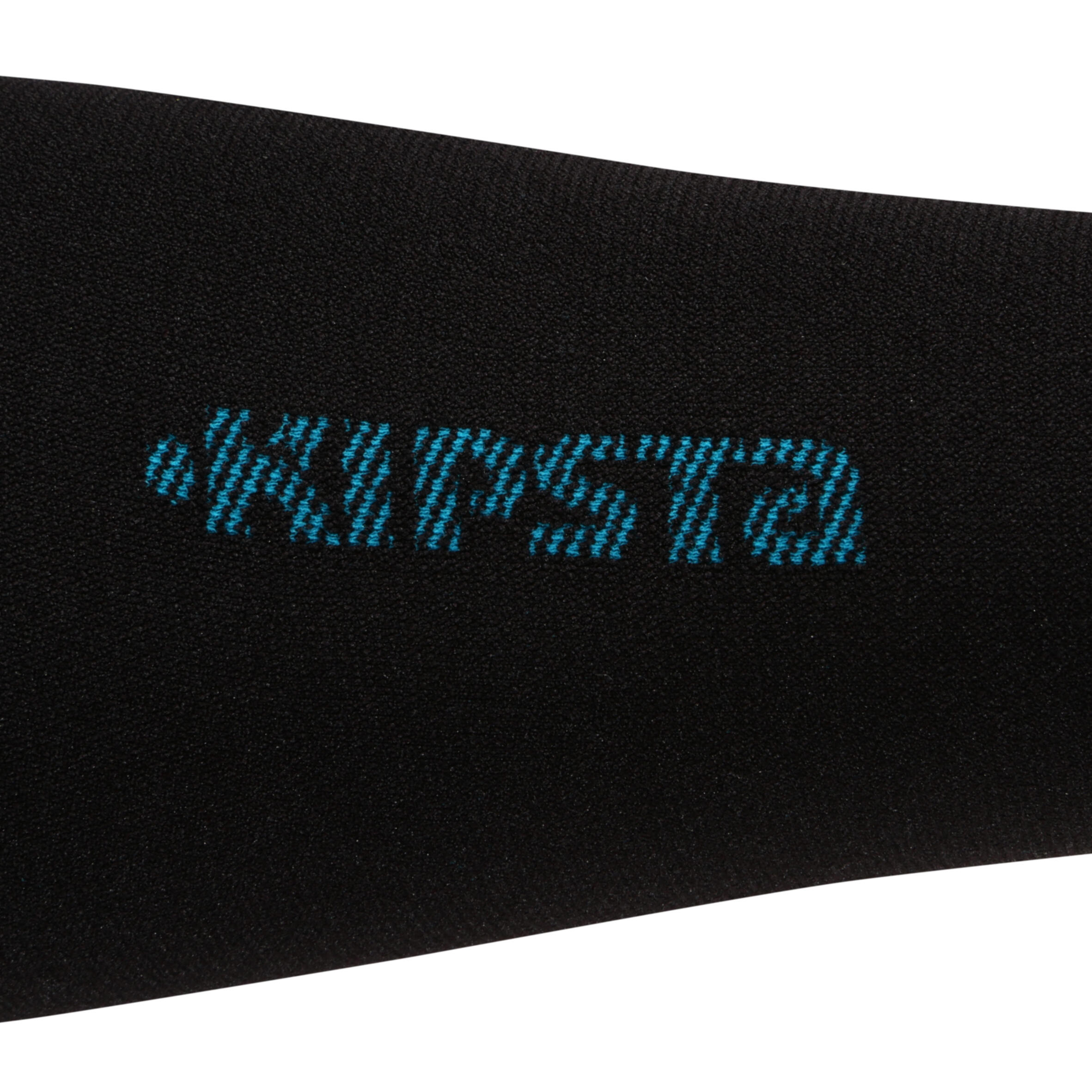 Ademend ondershirt met lange mouwen Keepdry 500 volwassenen zwart/blauw 8/10
