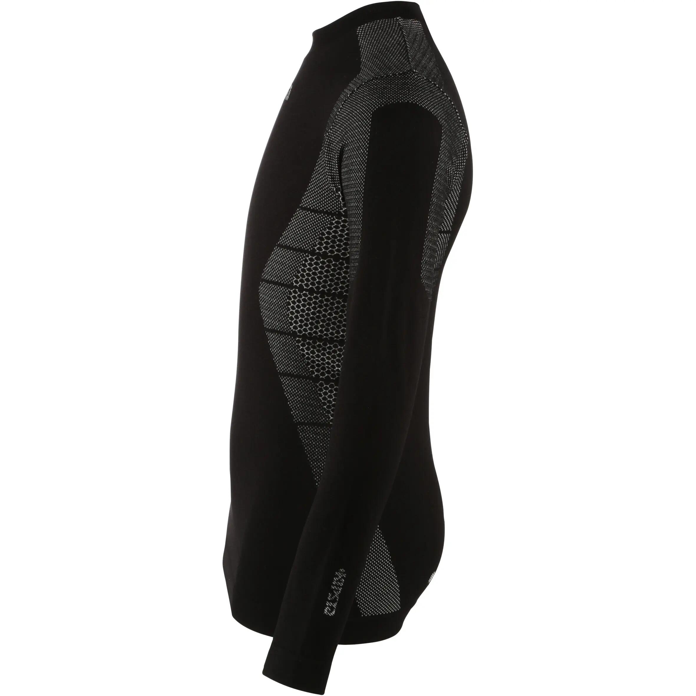 Keepdry 500 Kids Breathable Long-Sleeved Base Layer - Black 3/9