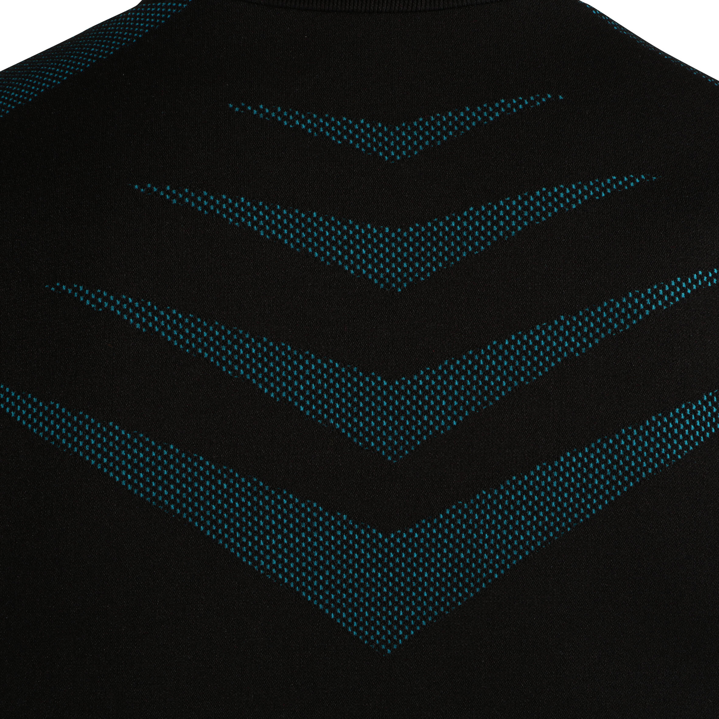Ademend ondershirt met lange mouwen Keepdry 500 volwassenen zwart/blauw 9/10