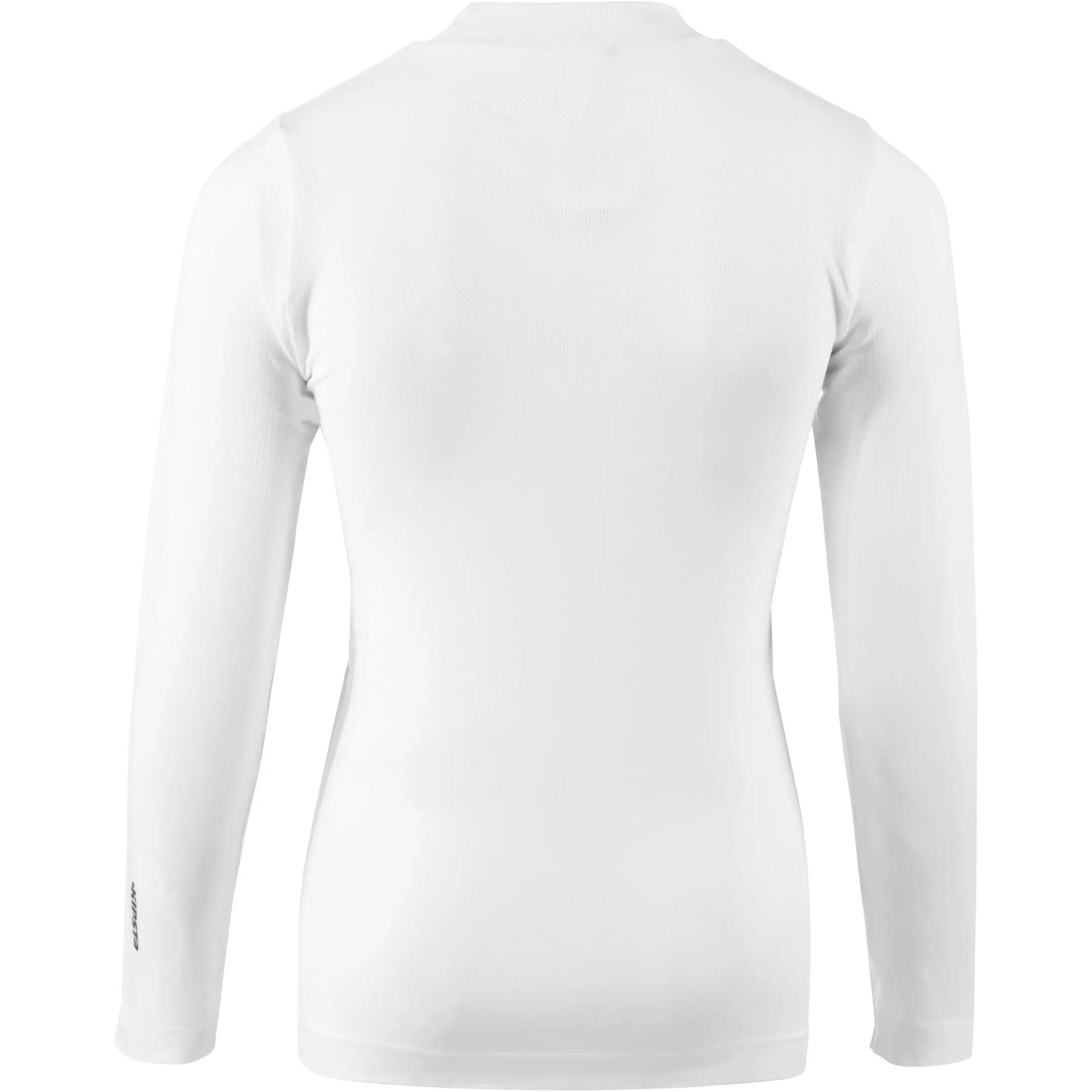 Keepdry 500 Kids Breathable Long Sleeve Base Layer - White 4/11