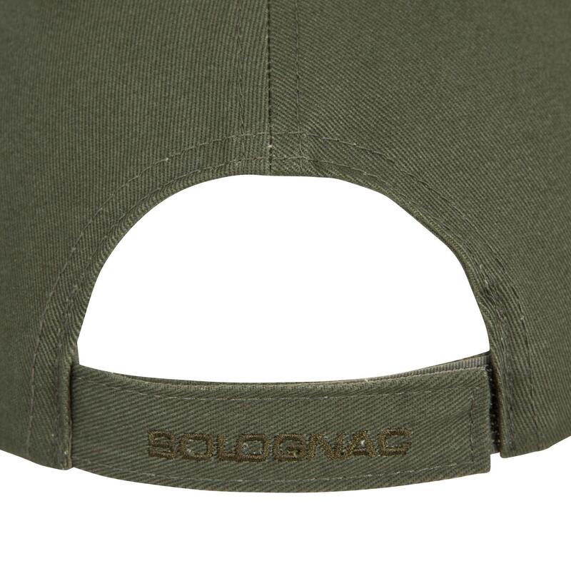 Gorra De Caza Solognac Steppe 100 Adulto Verde Caqui