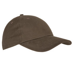Casquette chasse Steppe 100 marron