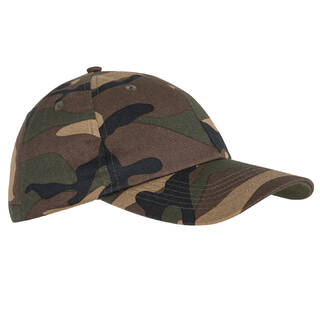 Steppe 100 Cap - woodland camouflage