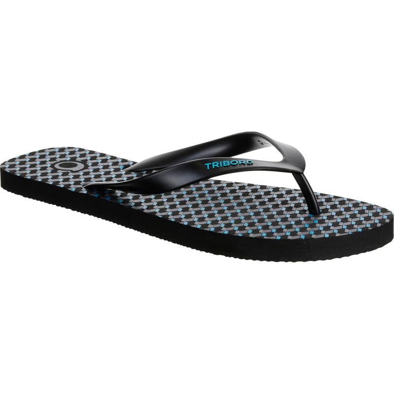 Papuci Tongs 120 Palmline Negru Bărbați