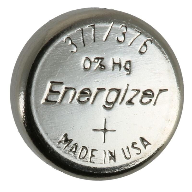 Pile oxyde d'argent pour montre - 376 - 377 - Energizer 