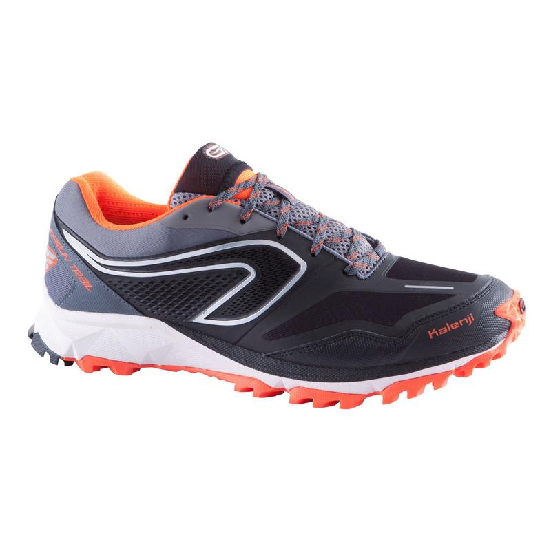 CHAUSSURES DE COURSE SUR SENTIER KIPRUN TRAIL XT 6 IMPERMÉABLE HOMME NOIR ORANGE CHAUSSURES DE COURSE SUR SENTIER KIPRUN TRAIL XT 6 IMPERMÉABLE HOMME NOIR ORANGE