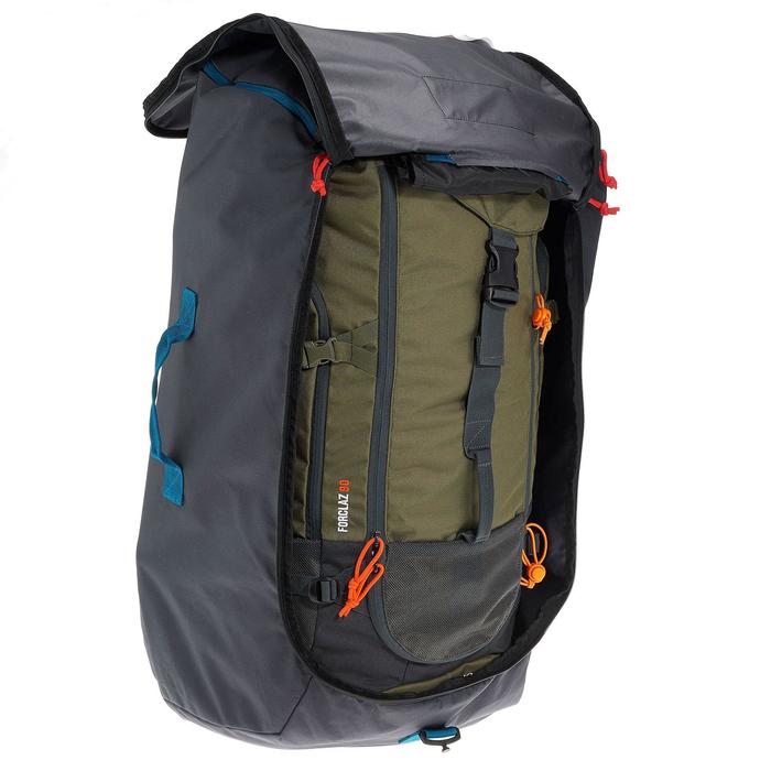 Airplane Transport Cover Travel Rucksacks From 40 To 90 Litres Forclaz Decathlon