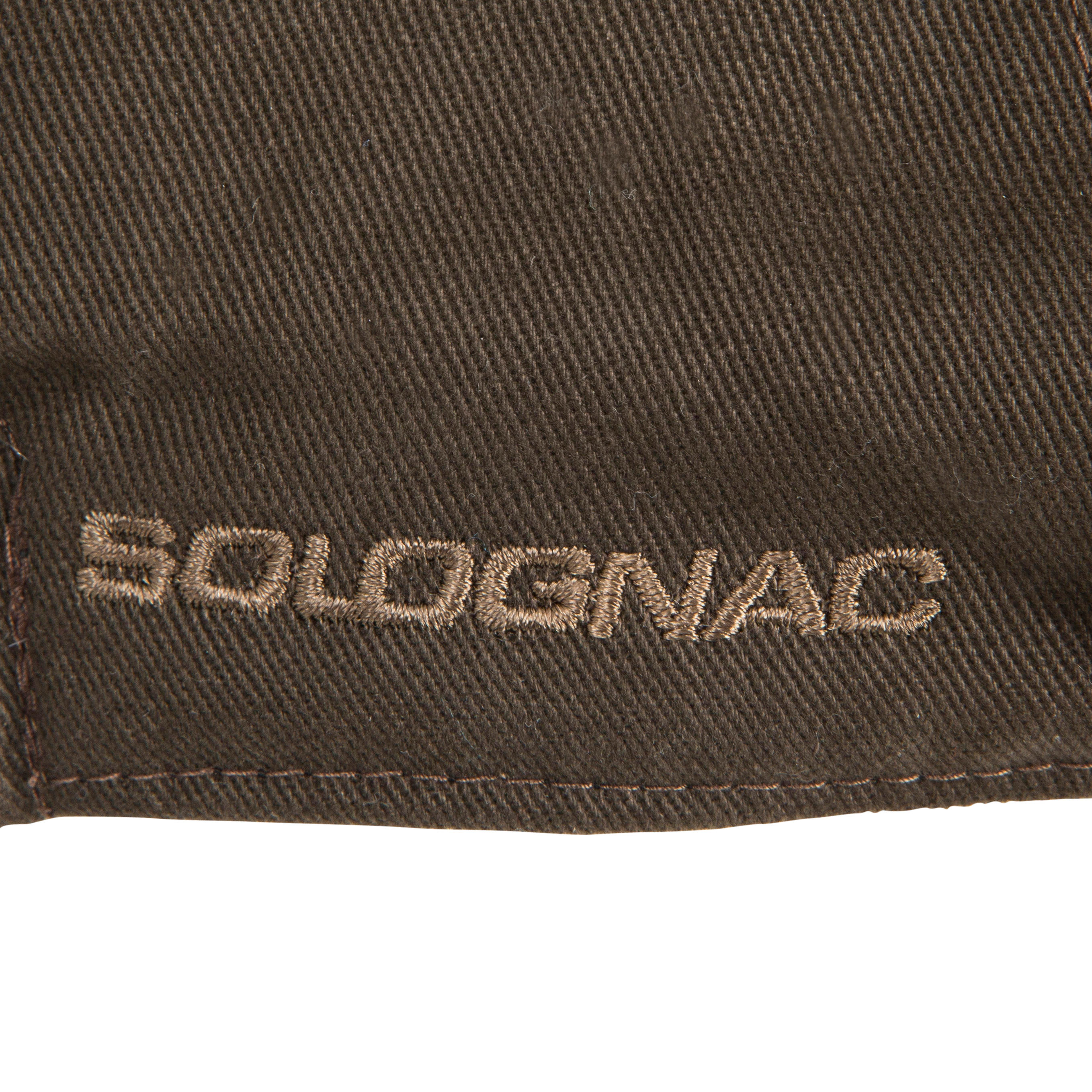 SOLOGNAC Poľovnícka hrejivá bekovka gaštanovohnedá 60 cm · záber 7