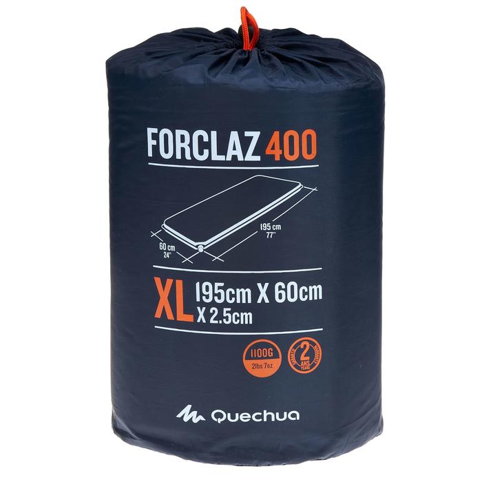 MATELAS AUTOGONFLANT DE CAMPING BASIC F400 60 CM 1 PERSONNE QUECHUA