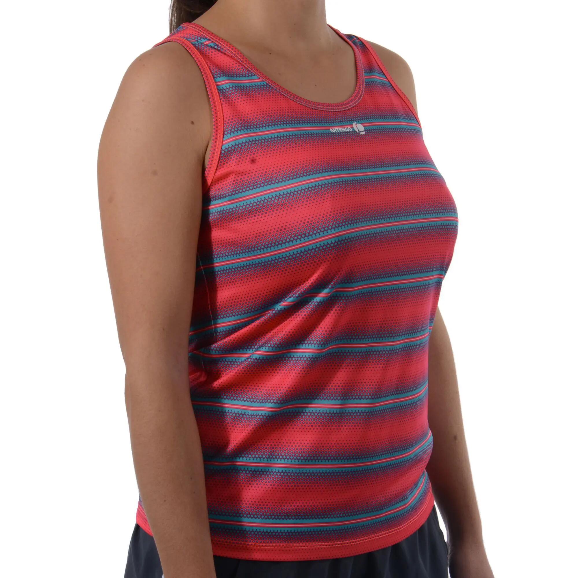 730 Women's Tennis Badminton Padel Table Tennis Squash Tank Top - Pink 5/10