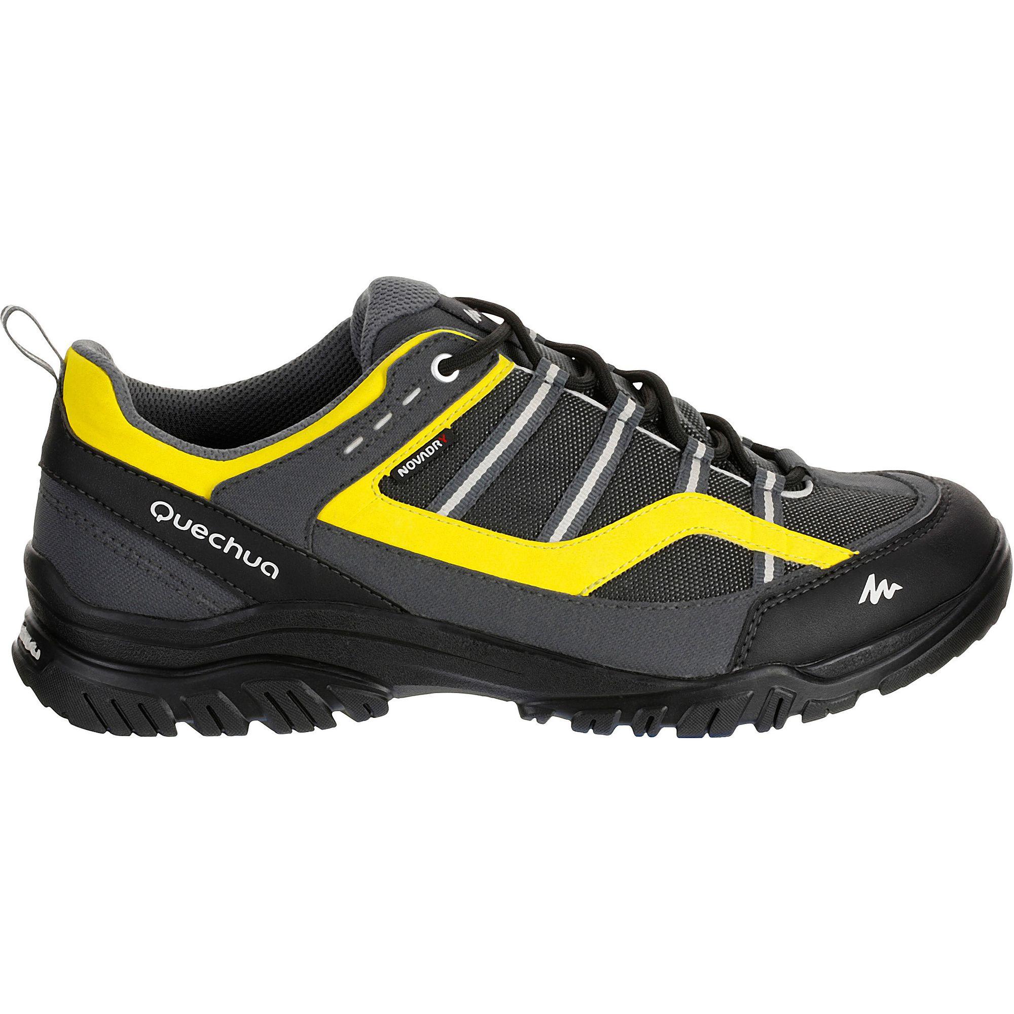 Arpenaz 100 Waterproof Men's hiking shoes - Yellow 2/15