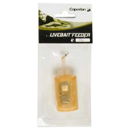 Годівниця Livebait'Feeder для фідерної риболовлі, 15 г, 1 шт.