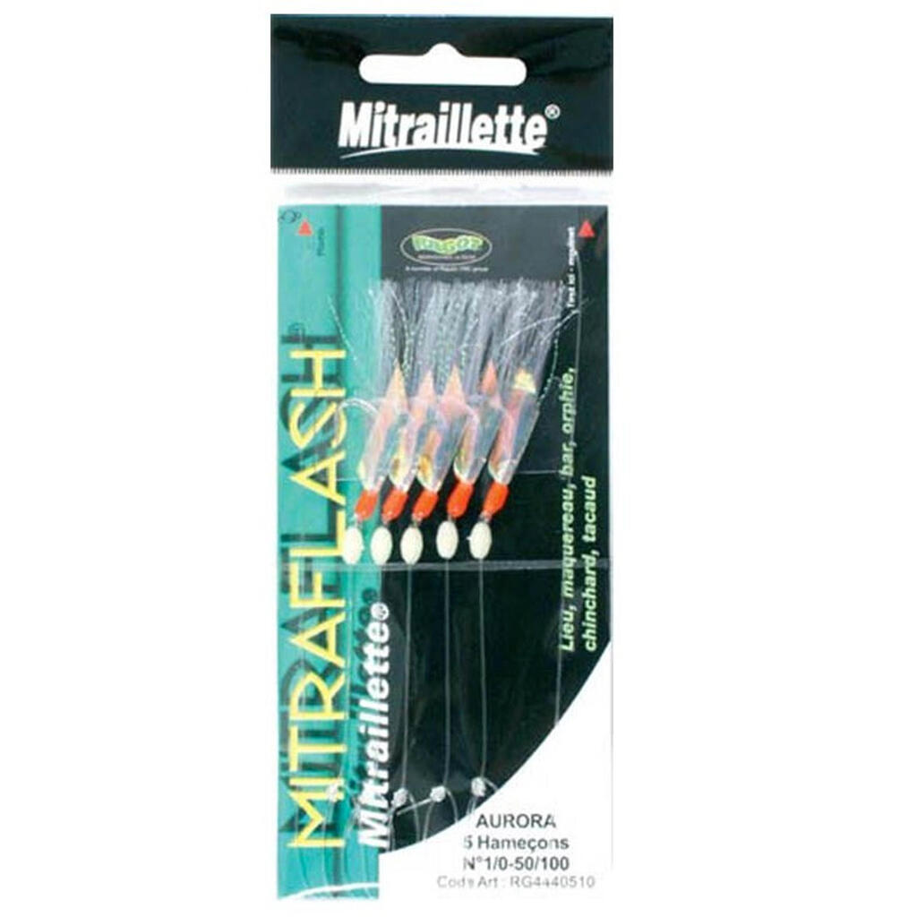 Sea Fishing 5x Mitraflash Hooks Set 3