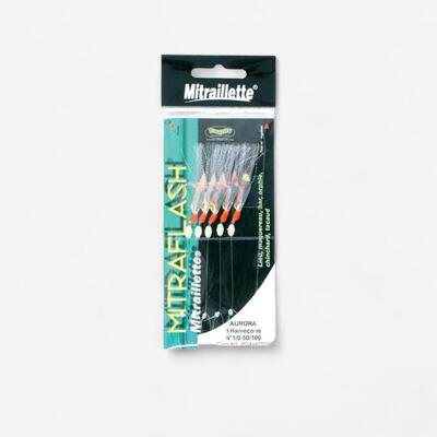 Kit pesca in mare 3 MITRAFLASH 5 ami