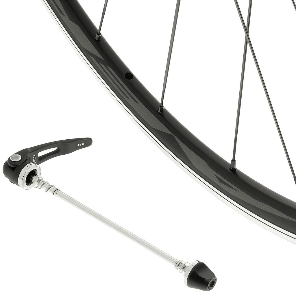 Crni zadnji drumski točak AERO 700