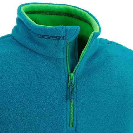 HIKE 100 Boys' Hiking Fleece - Blue