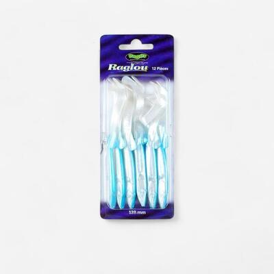 Raglou pesca in mare 12 cm PEARL azzurro x12