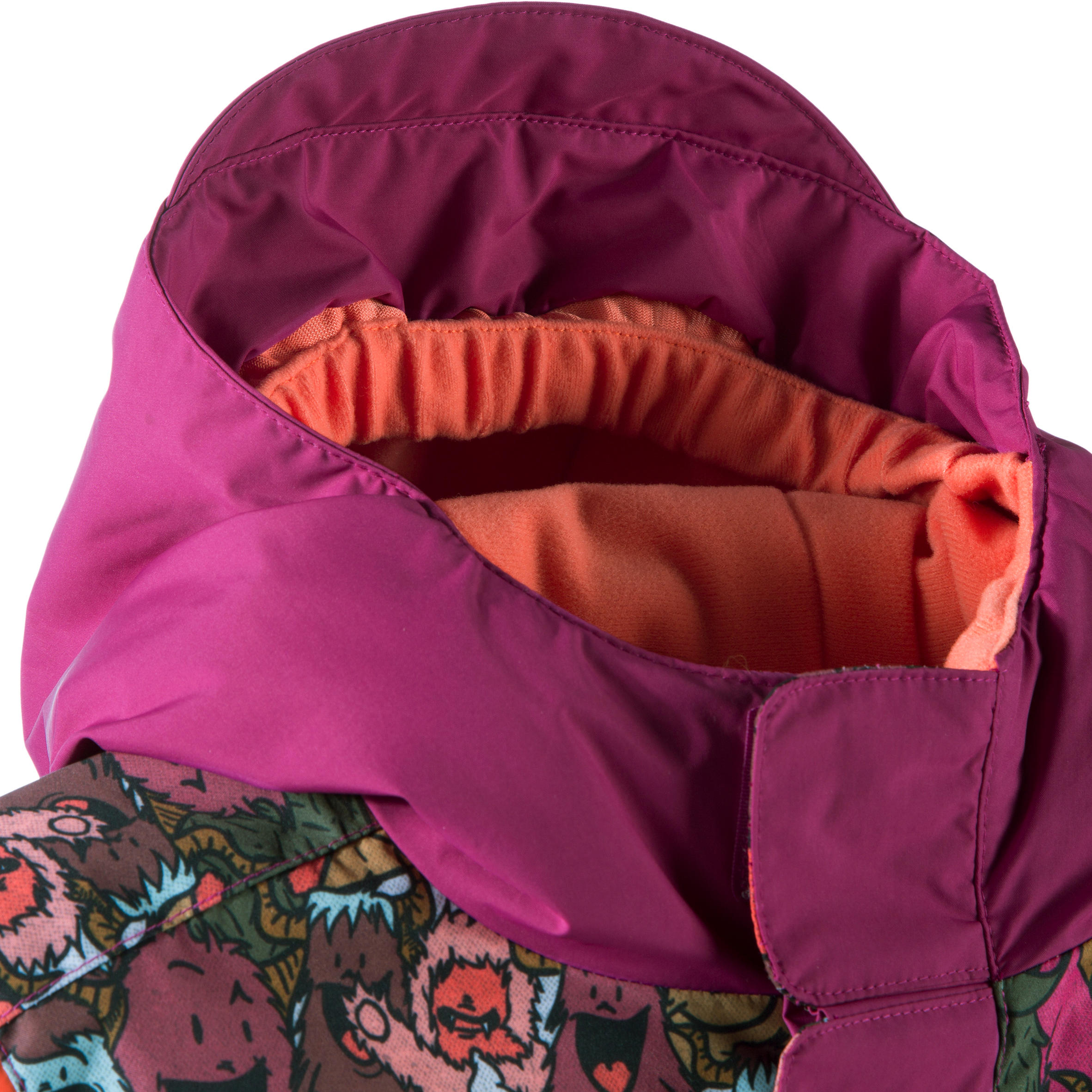 SKIPAK BABY 2-in-1 MIDSTYLE Oranje/ Bordeaux en print 6/15