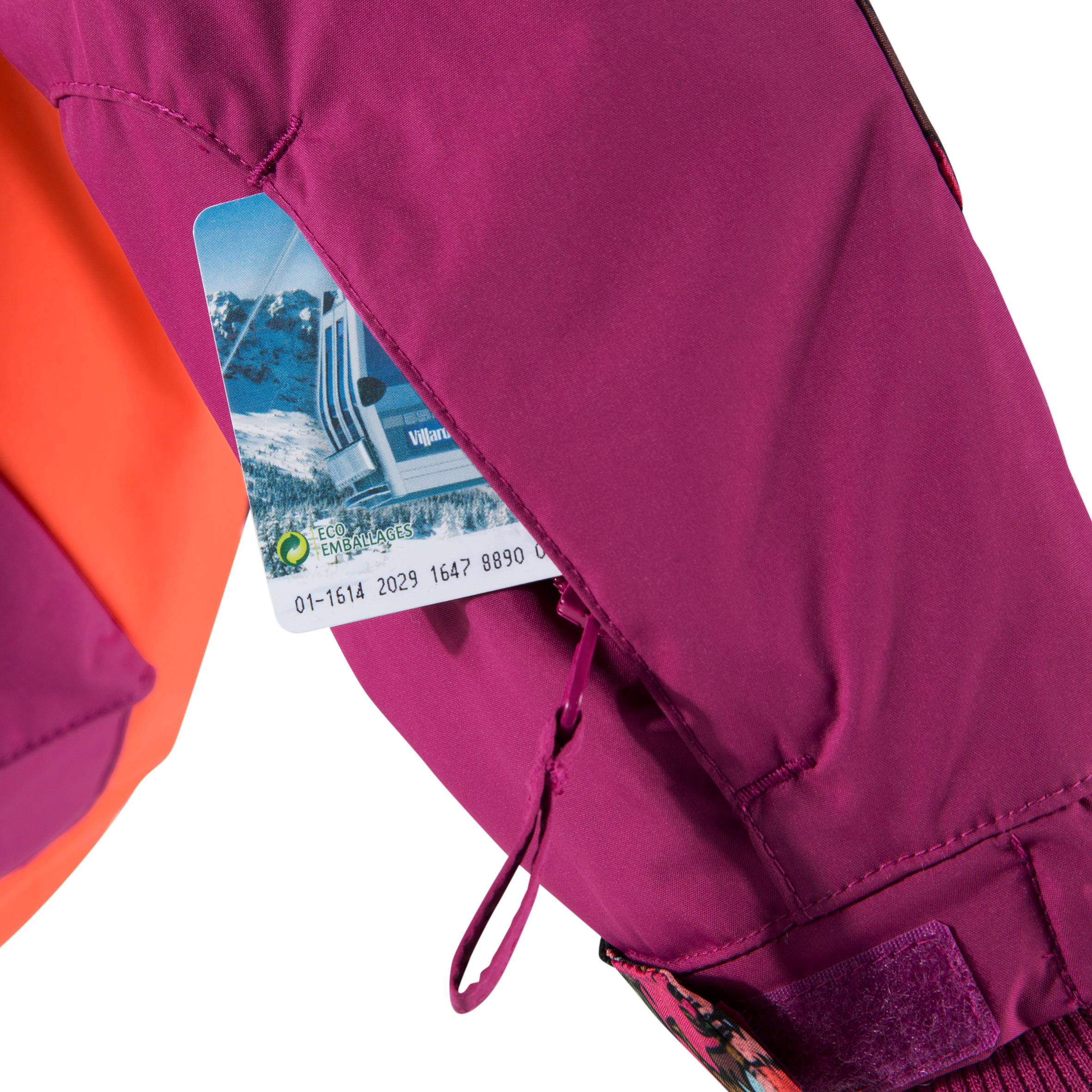 SKIPAK BABY 2-in-1 MIDSTYLE Oranje/ Bordeaux en print 12/15