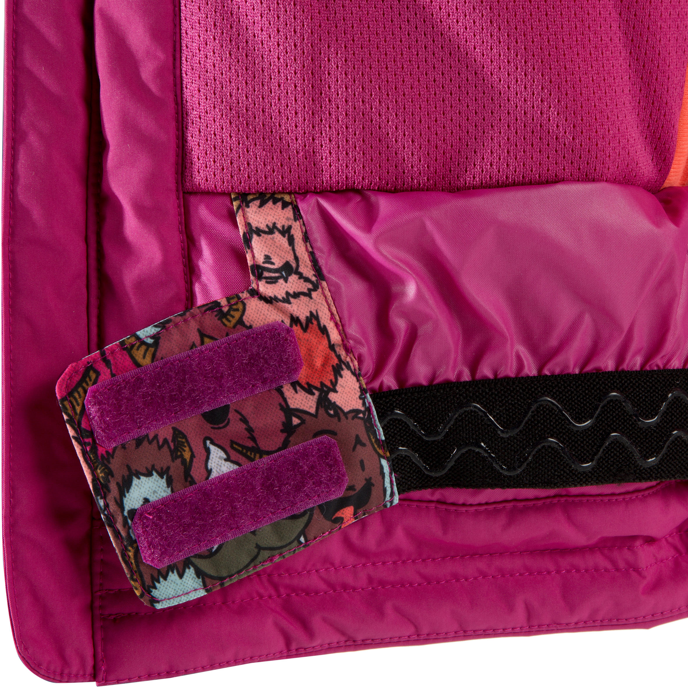 SKIPAK BABY 2-in-1 MIDSTYLE Oranje/ Bordeaux en print 8/15