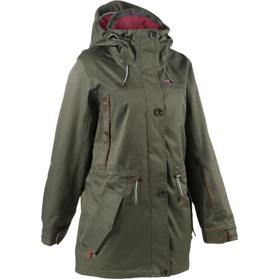 VESTE SKI FEMME MIDSTYLE KAKI WEDZE