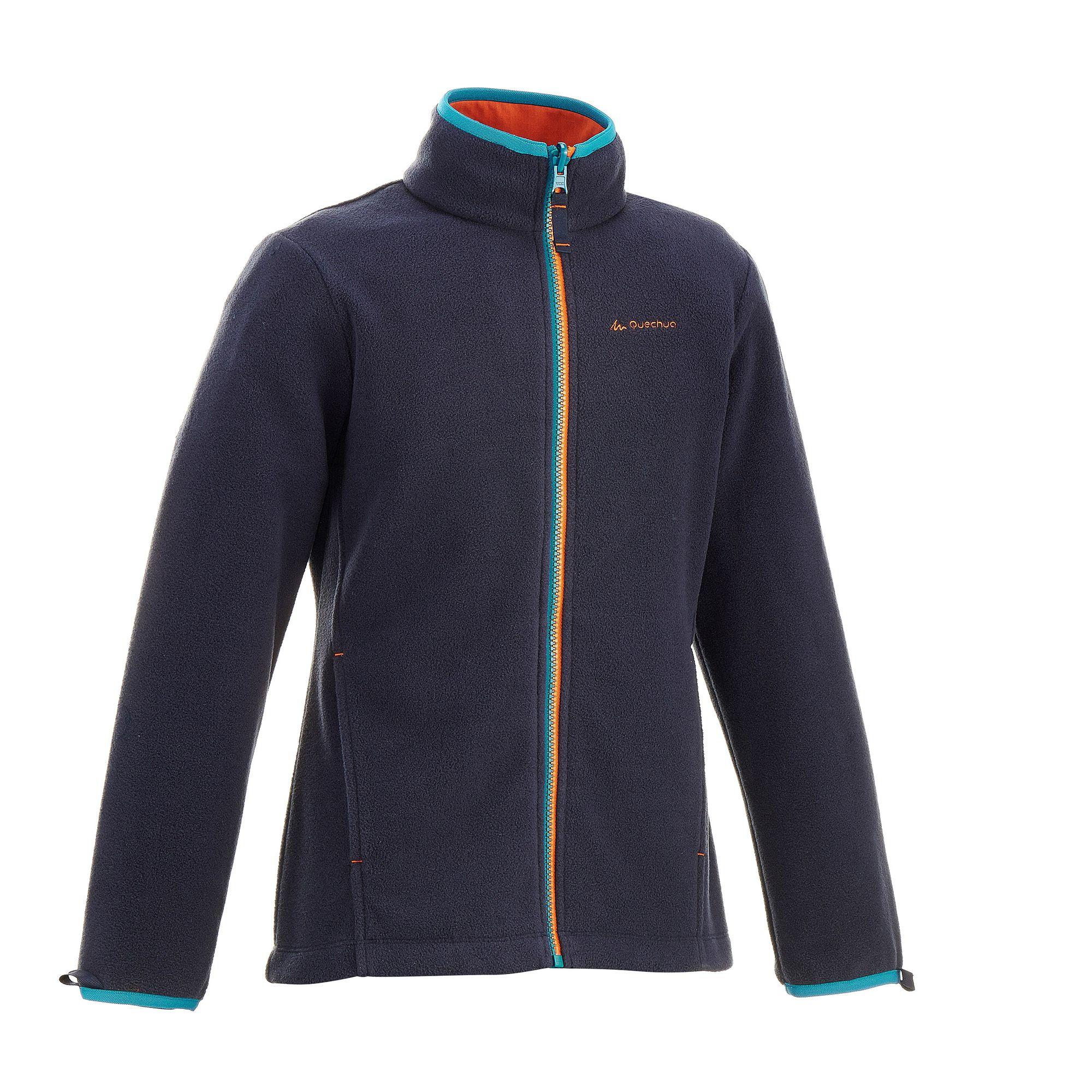 Hike 500 3-in-1 Boys' Warm Waterproof Hiking Jacket - Blue 2/19