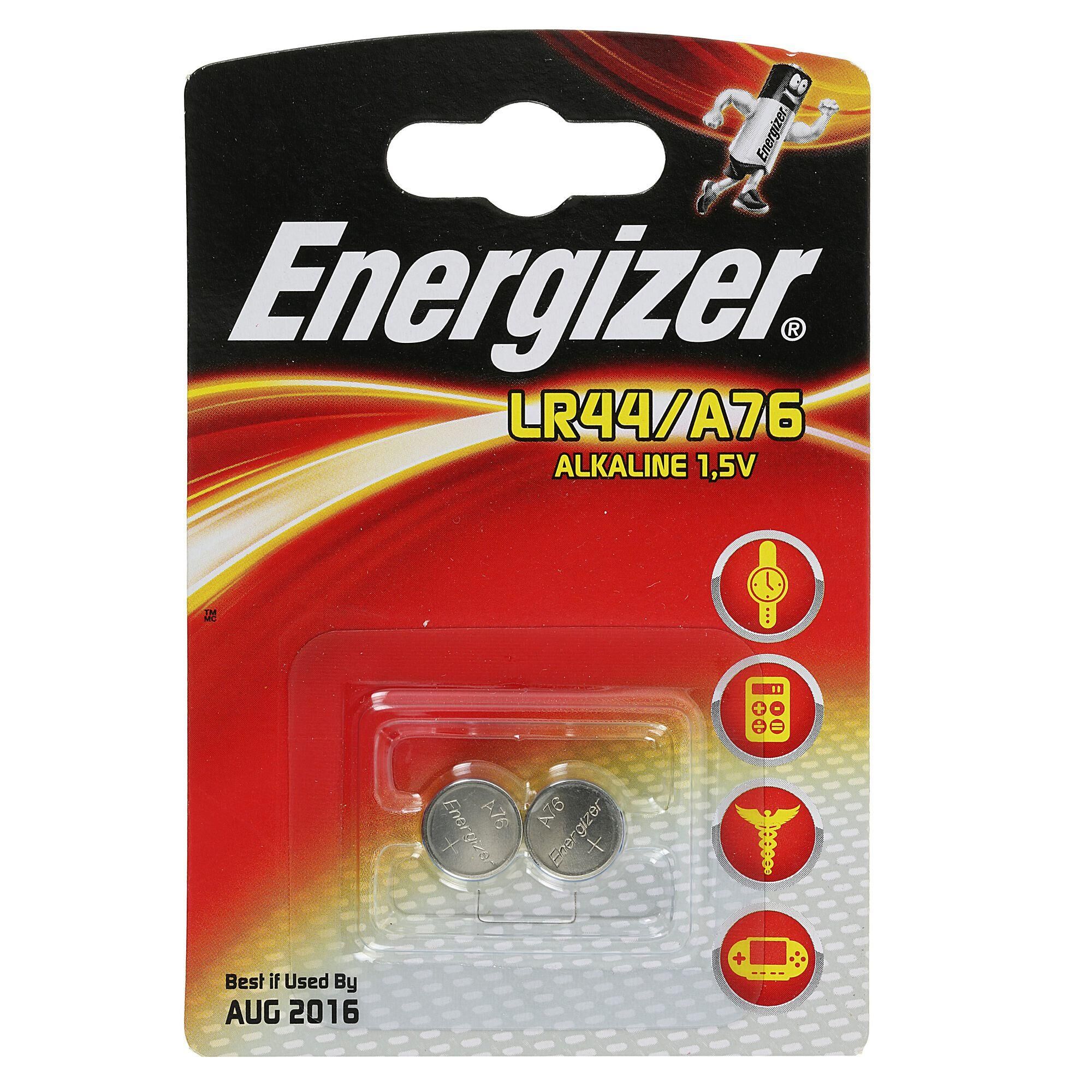 ENERGIZER LR44/A76 BATTERIES