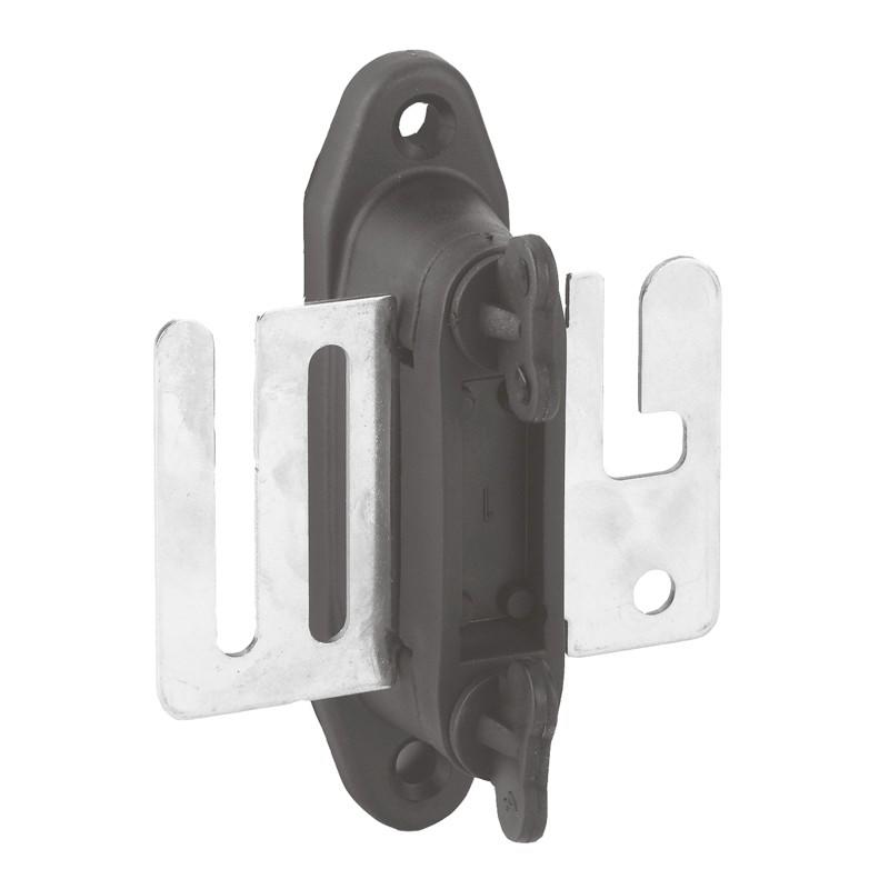 Kit de inicio y final valla equitación ako para cintas de hasta 40mm 4 unidades