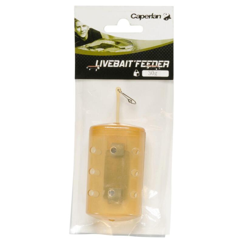 Accessoire pêche feeder LIVEBAIT'FEEDER X1 30G