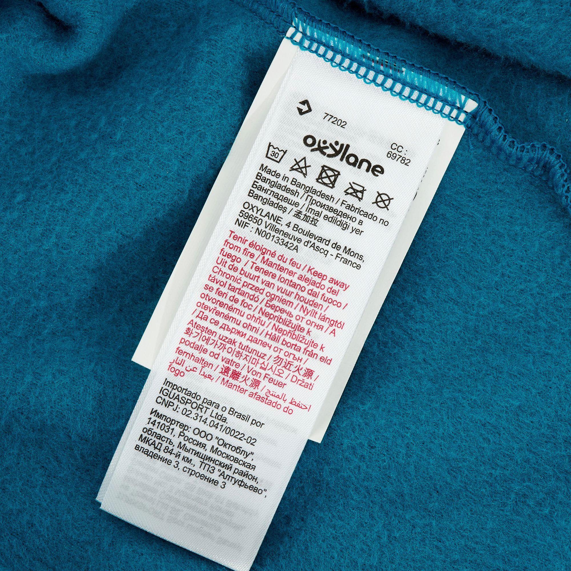 HIKE 100 Boys' Hiking Fleece - Blue 6/12