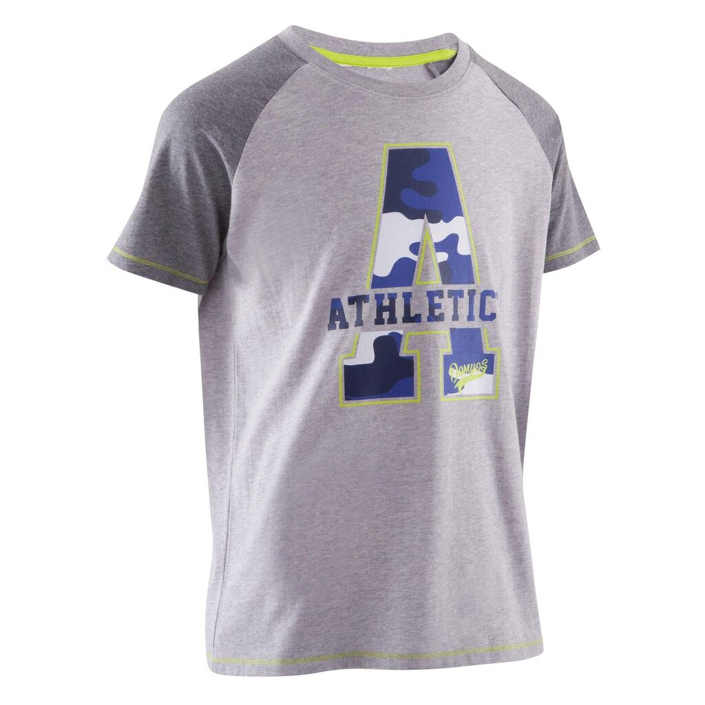 Boys' gym t-shirt - grey