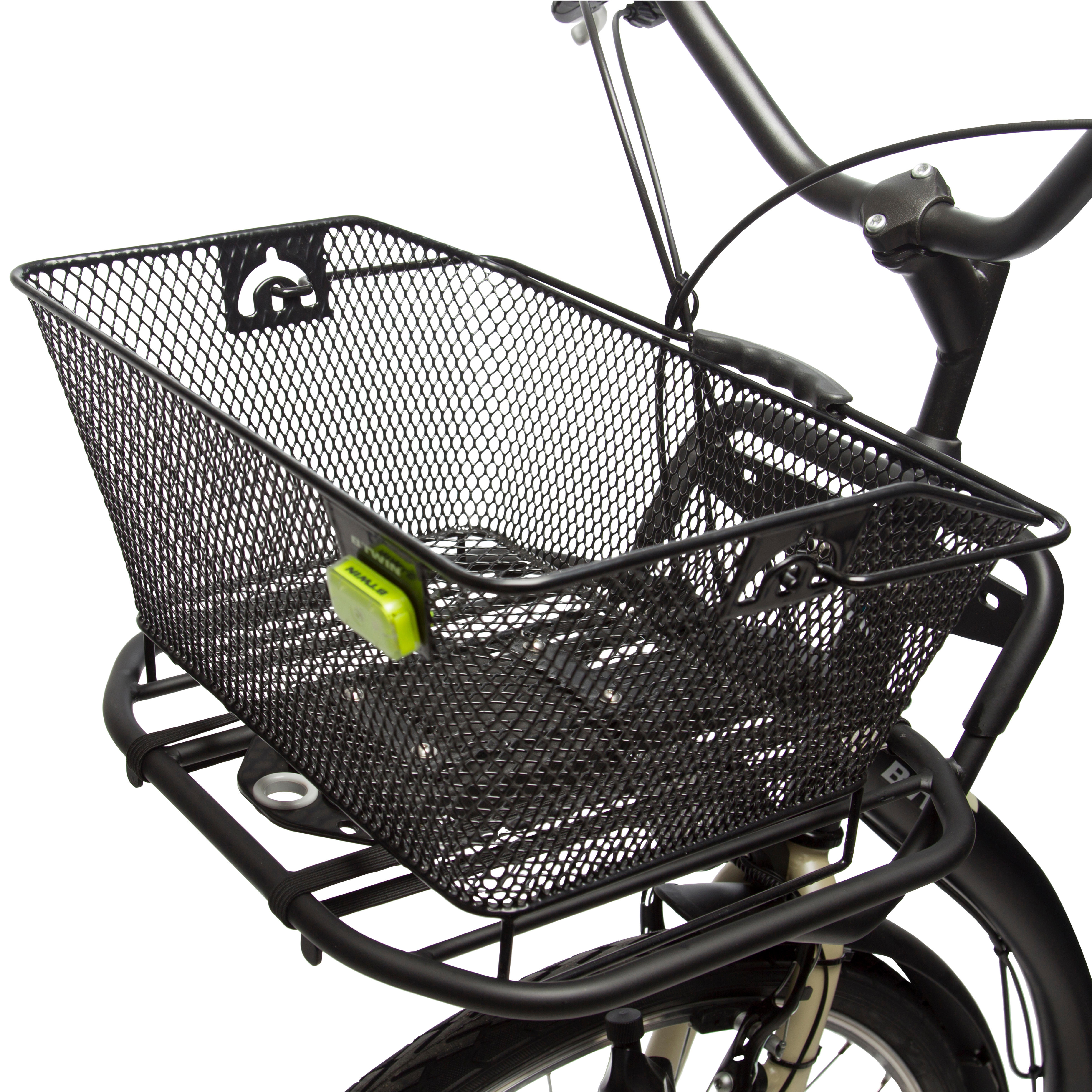 rear bike rack basket