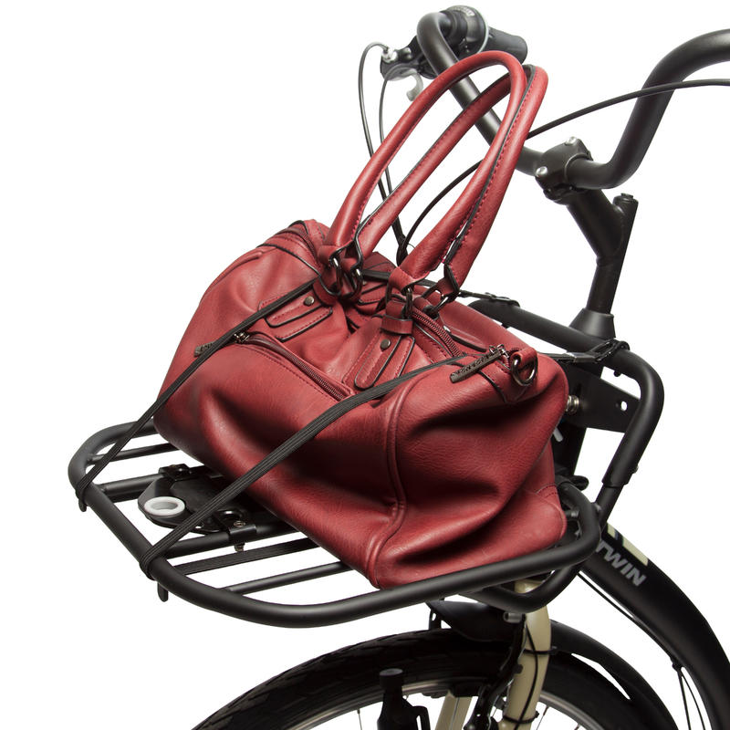 900 Onesecondclip Aluminium Front Bike Rack Decathlon