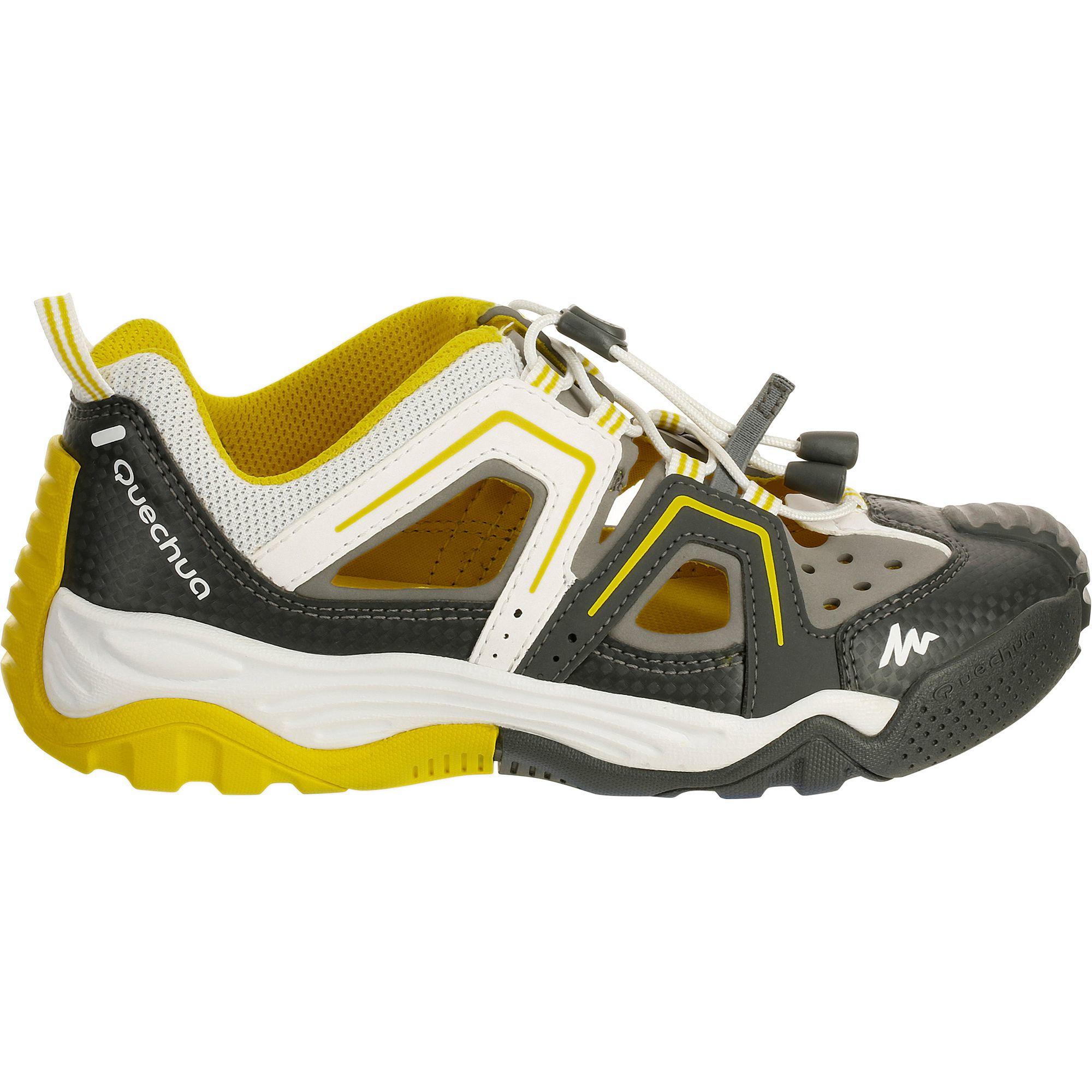 Crossrock Children's Hiking Shoes Black/Yellow 2/11